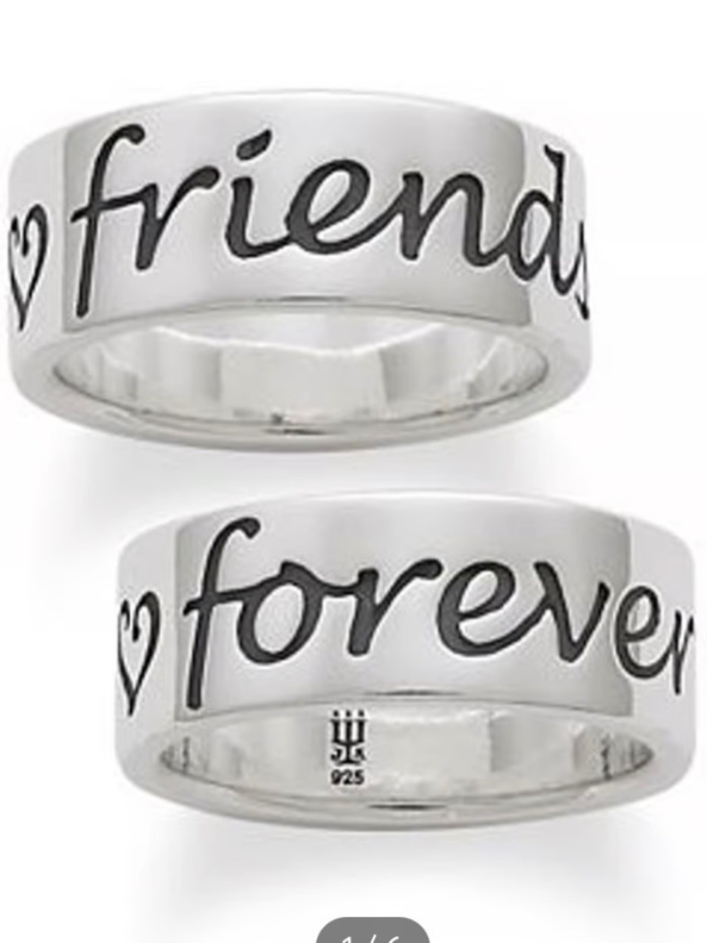 James Avery Retired “Friends Forever” Ring